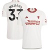 Fotbalové dresy Manchester United Williams 33 Alternativní Dres 2023-24 Krátký Rukáv